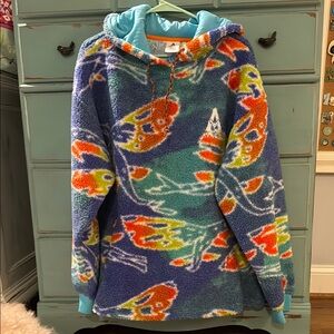 Disney Avatar Hooded Fleece NWT Size L